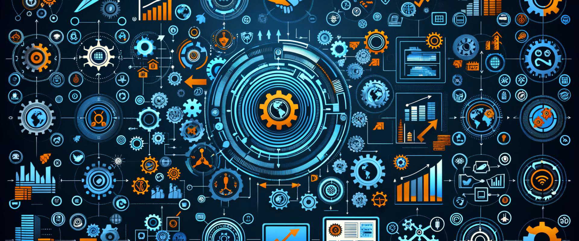 Symbolische Darstellung der optimierten Supply Chain